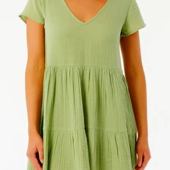 Ripcurl Olive Green Dress - Picture 1 of 6